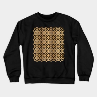 Arabesque Pattern Crewneck Sweatshirt